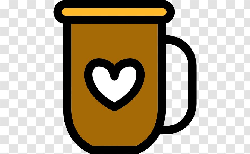 Cafe Coffee Cup Mug Latte - Heart Transparent PNG