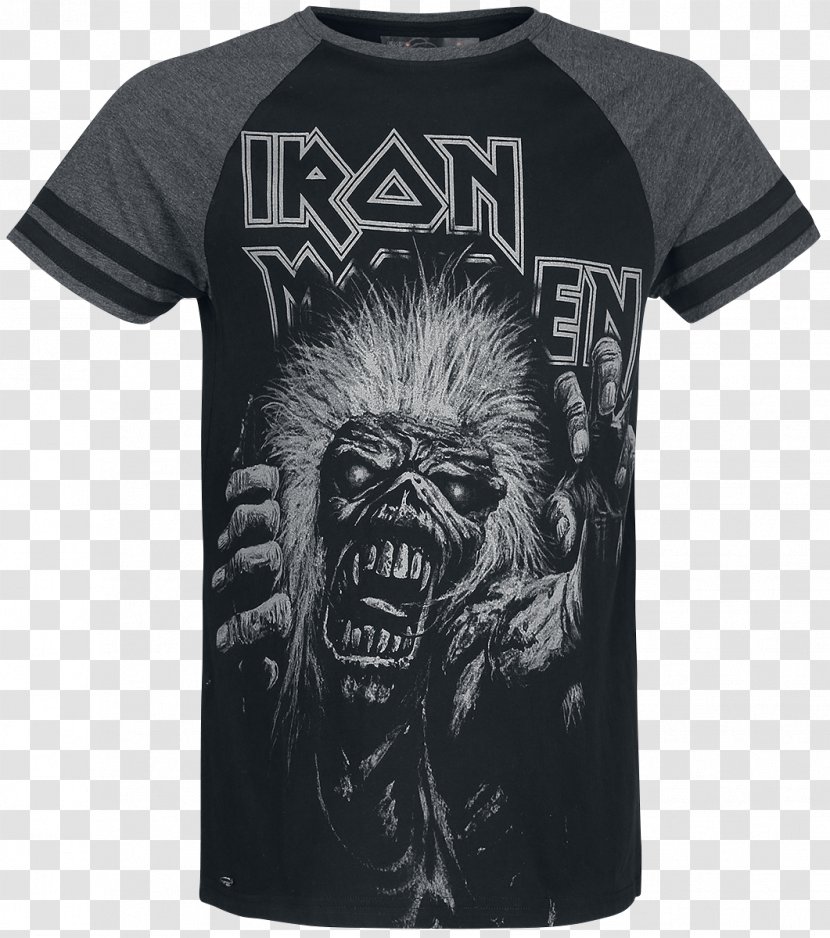 T-shirt EMP Merchandising Iron Maiden Clothing - Watercolor Transparent PNG
