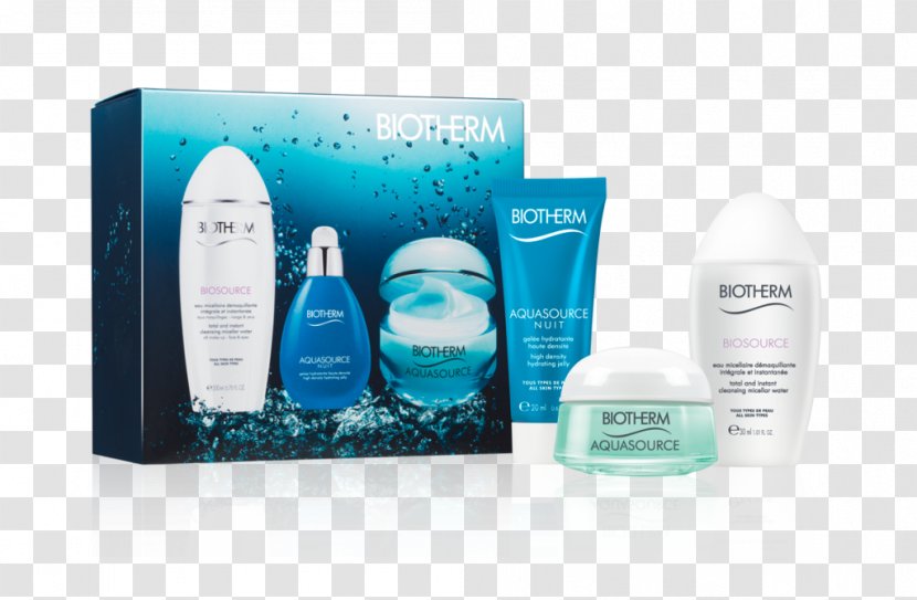 Lotion Aquasource Biotherm Cosmetics Hydration Replenishing Gel Transparent PNG