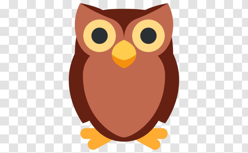 Emojipedia Owl Emoticon Symbol - Beak - Emoji Transparent PNG