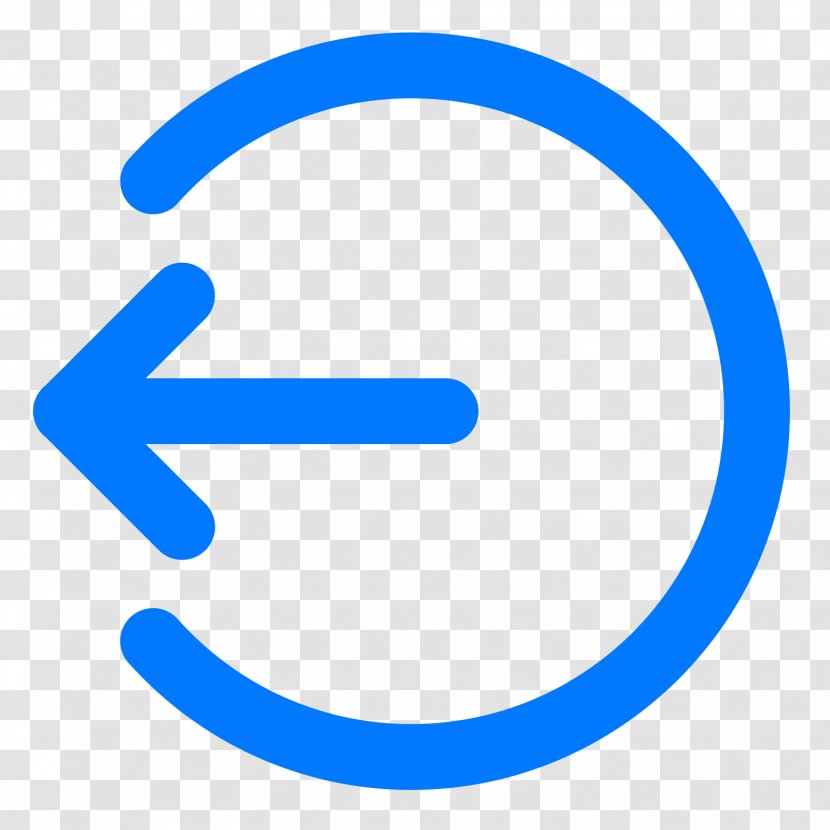 Clip Art User Interface Iconfinder - Blue - Rounded Arrow Transparent PNG