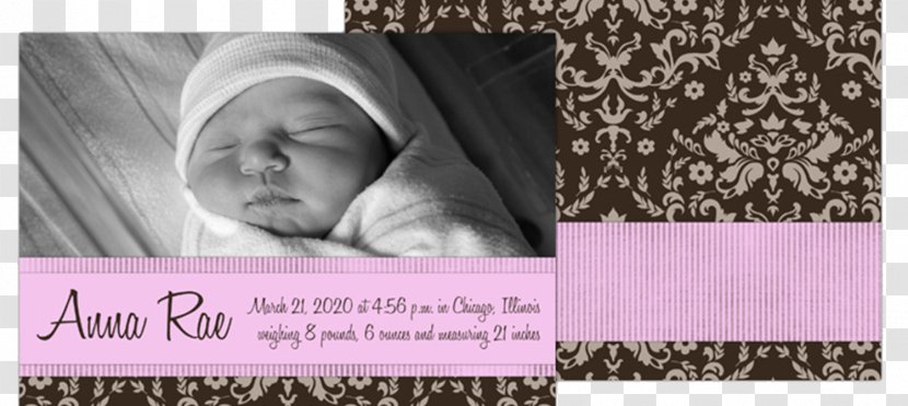 Paper Printing Photo-book - Birth Announcement Transparent PNG