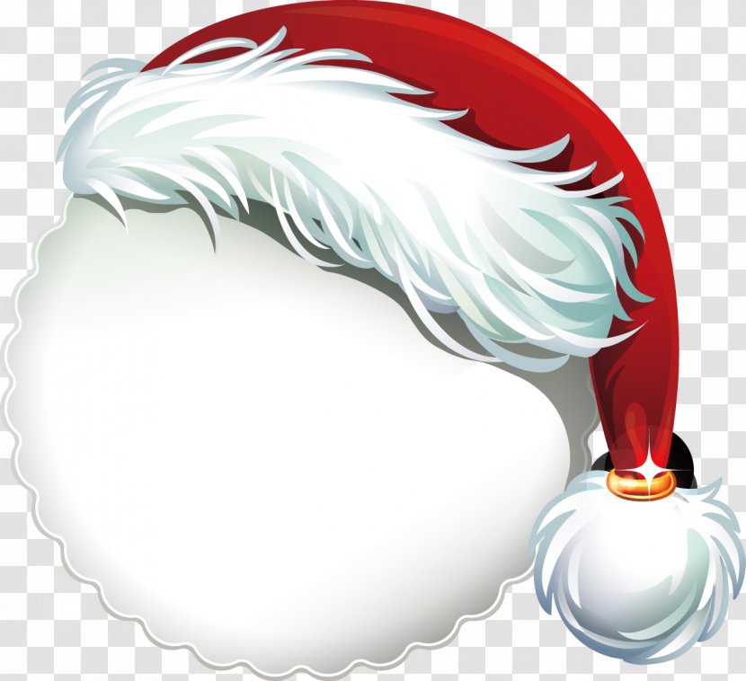 Hat - Fictional Character - Vector Red Christmas Promotional Creative Design Diagram Transparent PNG