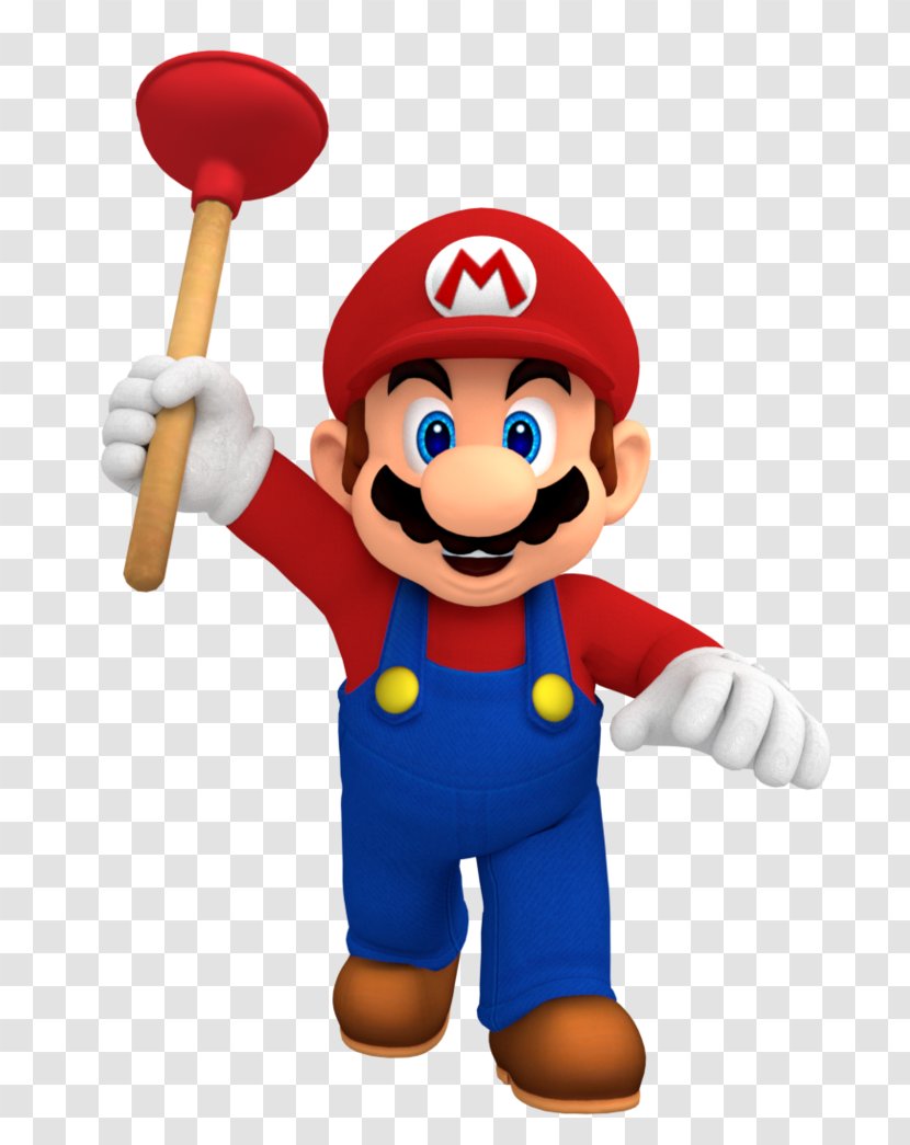Super Mario Bros. Dr. Luigi - Figurine - Bros Transparent PNG