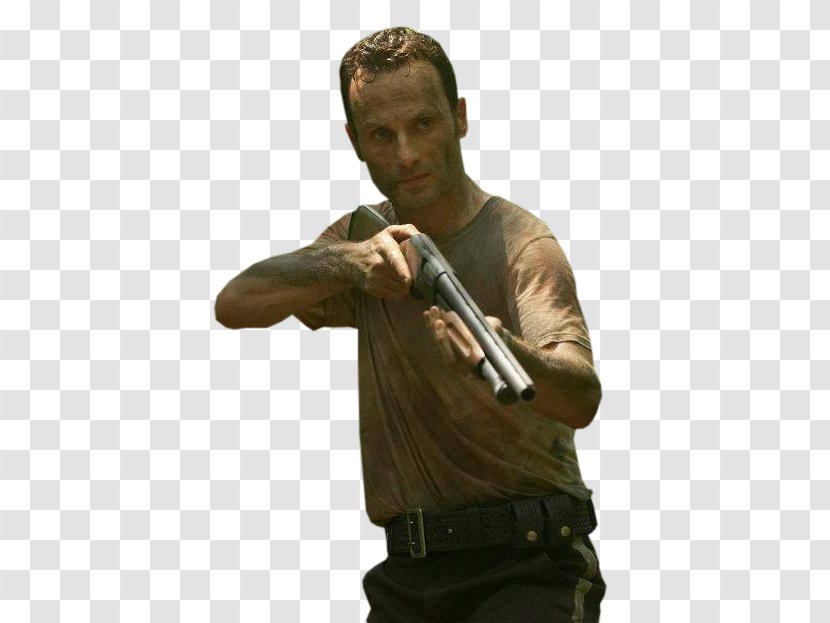 Andrew Lincoln Rick Grimes The Walking Dead Rendering - Microphone Transparent PNG