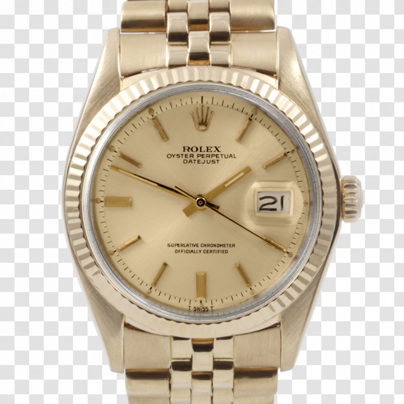 Rolex Datejust Watch Submariner GMT Master II - Colored Gold Transparent PNG