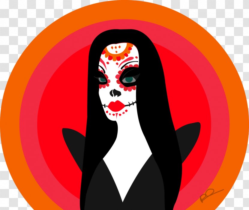 Desktop Wallpaper Cartoon Character Font - Art - Morticia Addams Transparent PNG