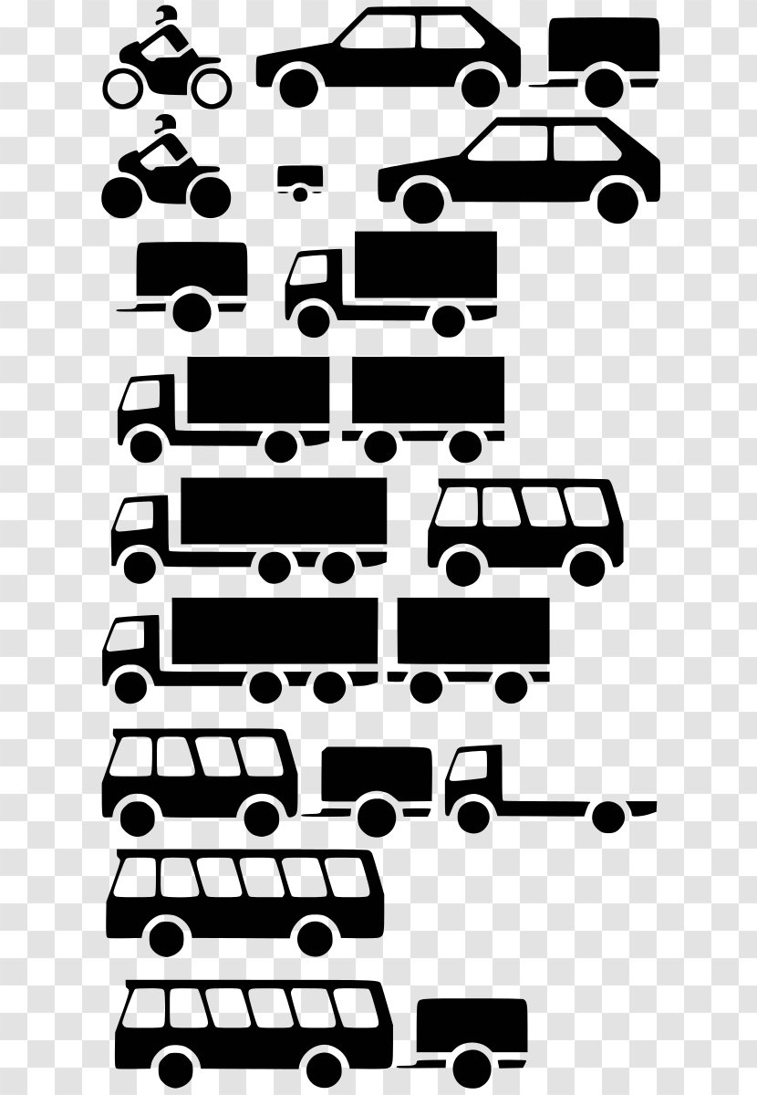 Car Vehicle Truck Silhouette - Text Transparent PNG