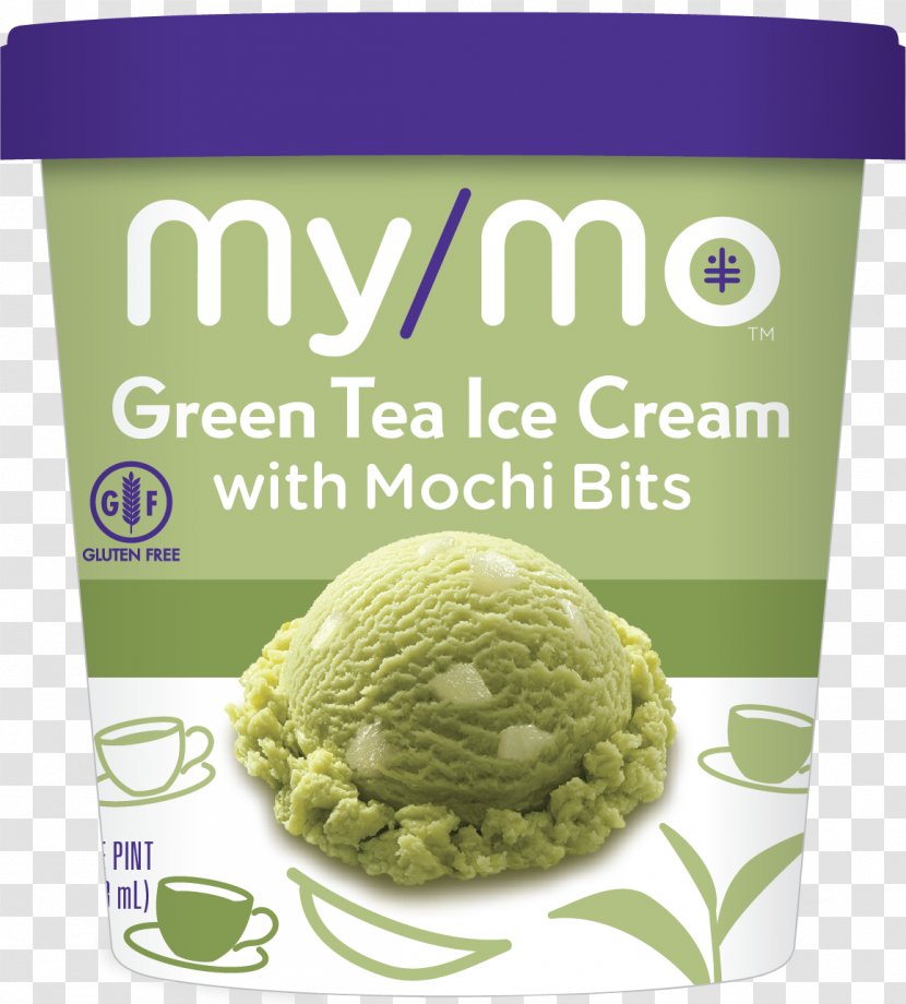 Green Tea Ice Cream Mochi Matcha - Pistachio Transparent PNG