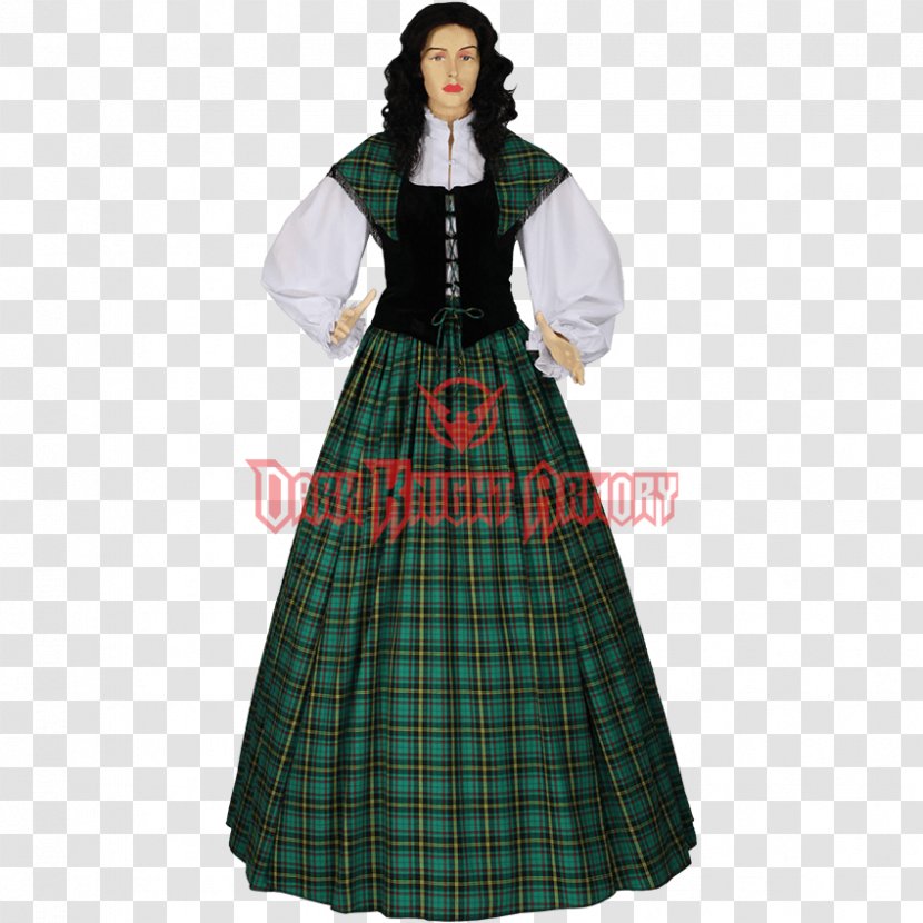 Tartan Clothing Kilt Highland Dress Costume - Scotland - Scottish Plaid Transparent PNG
