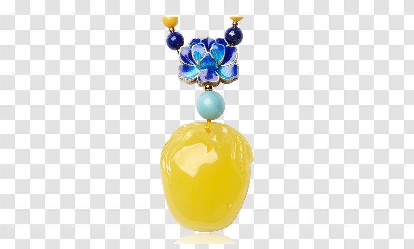 Necklace Earring Blue - Pendant - MMT Mary Emerald Beeswax Peaches Transparent PNG