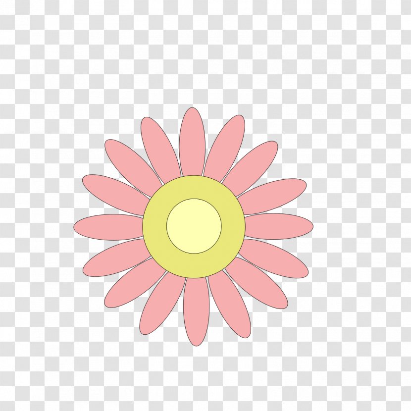 Common Daisy Yellow Daisybush Illustration - October Flower Cliparts Transparent PNG