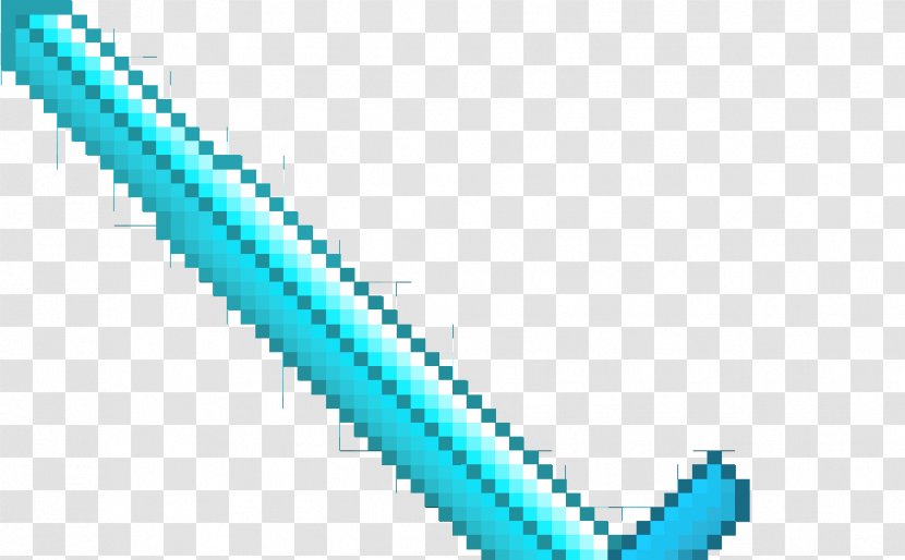 GIF Death Scythe Minecraft - Turquoise - Obtuse Background Transparent PNG