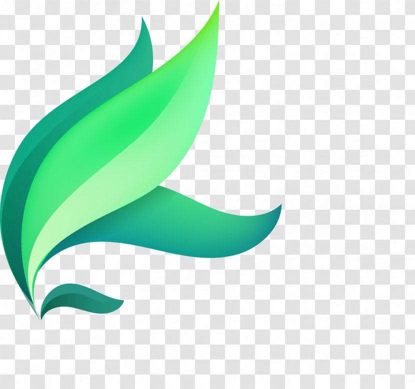 Elements, Hong Kong Logo Clip Art - Maple Leaf - Blue Green Element Transparent PNG