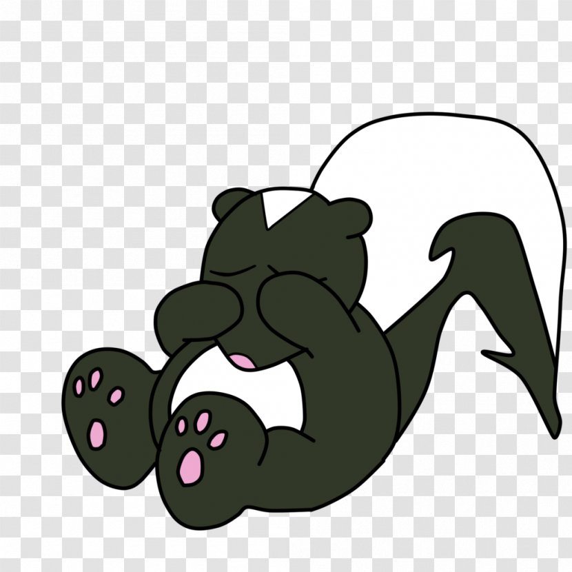 Numbuh Five Skunk Cartoon Clip Art - Amphibian Transparent PNG