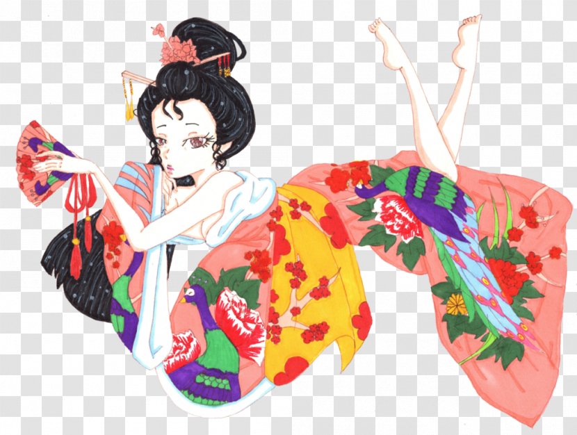 Geisha - Woman - BORED Transparent PNG