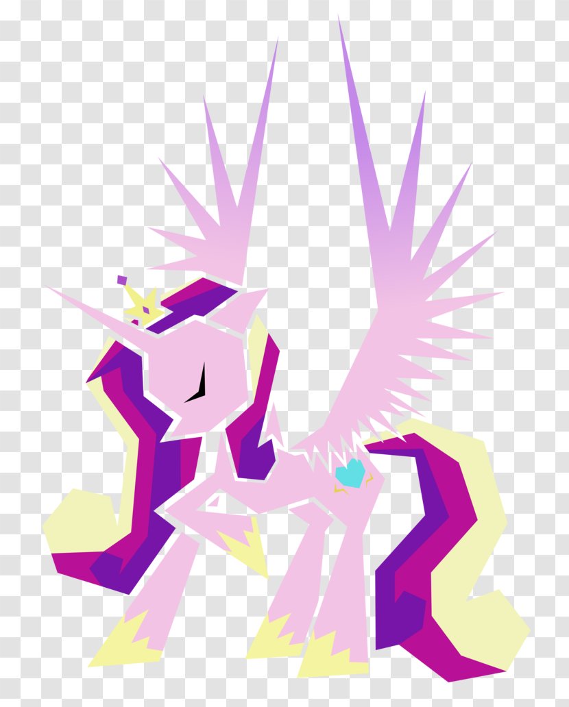 Princess Cadance Pony DeviantArt Disney - Polygonal Transparent PNG
