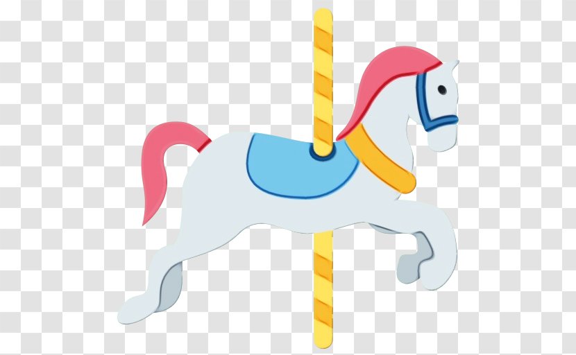 Unicorn Cartoon - Animal - Pony Tail Transparent PNG