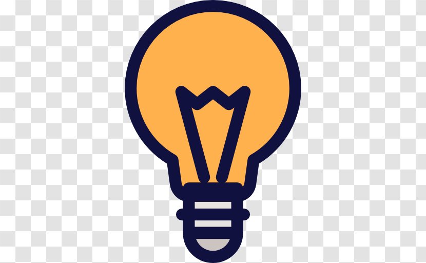 Incandescent Light Bulb Lighting Icon - Signage Transparent PNG