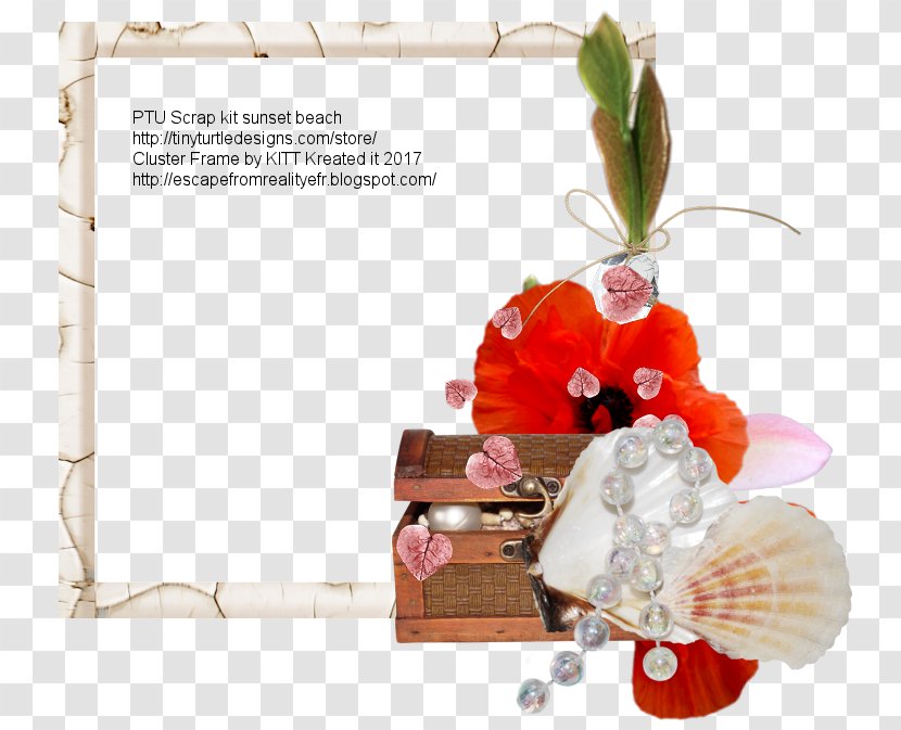 Floral Design - Beach Sunset Transparent PNG