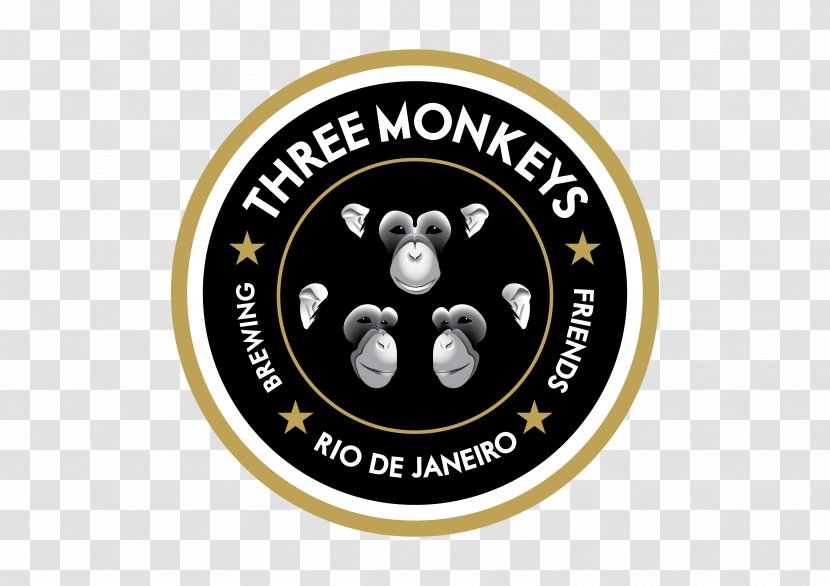 Three Monkeys Beer India Pale Ale Brewery - Brewing Grains Malts Transparent PNG