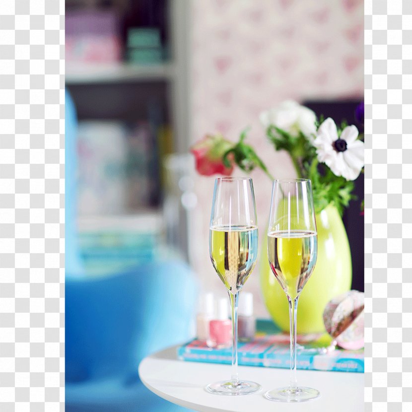 Holmegaard Champagne Sparkling Wine Beer - Glass Transparent PNG