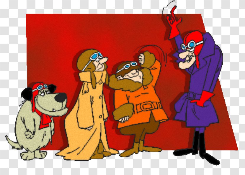 Dick Dastardly Muttley Cartoon Hanna-Barbera Drawing - Character - And In Their Flying Machines Transparent PNG