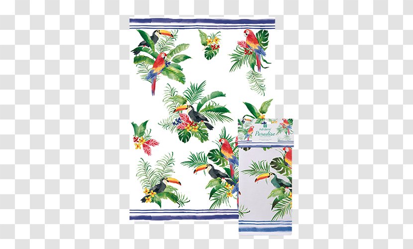 Towel Floral Design Drap De Neteja Bird-of-paradise - Bird - Birds Of Paradise Transparent PNG