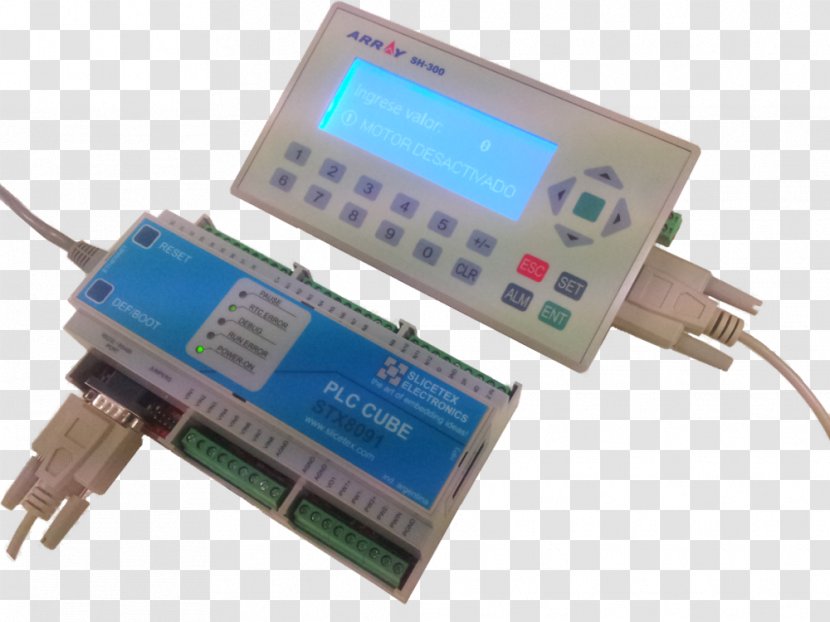 Microcontroller Programmable Logic Controllers Modbus RS-485 Electronics - Patch Cable - Logo Transparent PNG