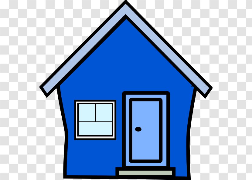 Blue House Clip Art - Free Content - Cliparts Transparent PNG