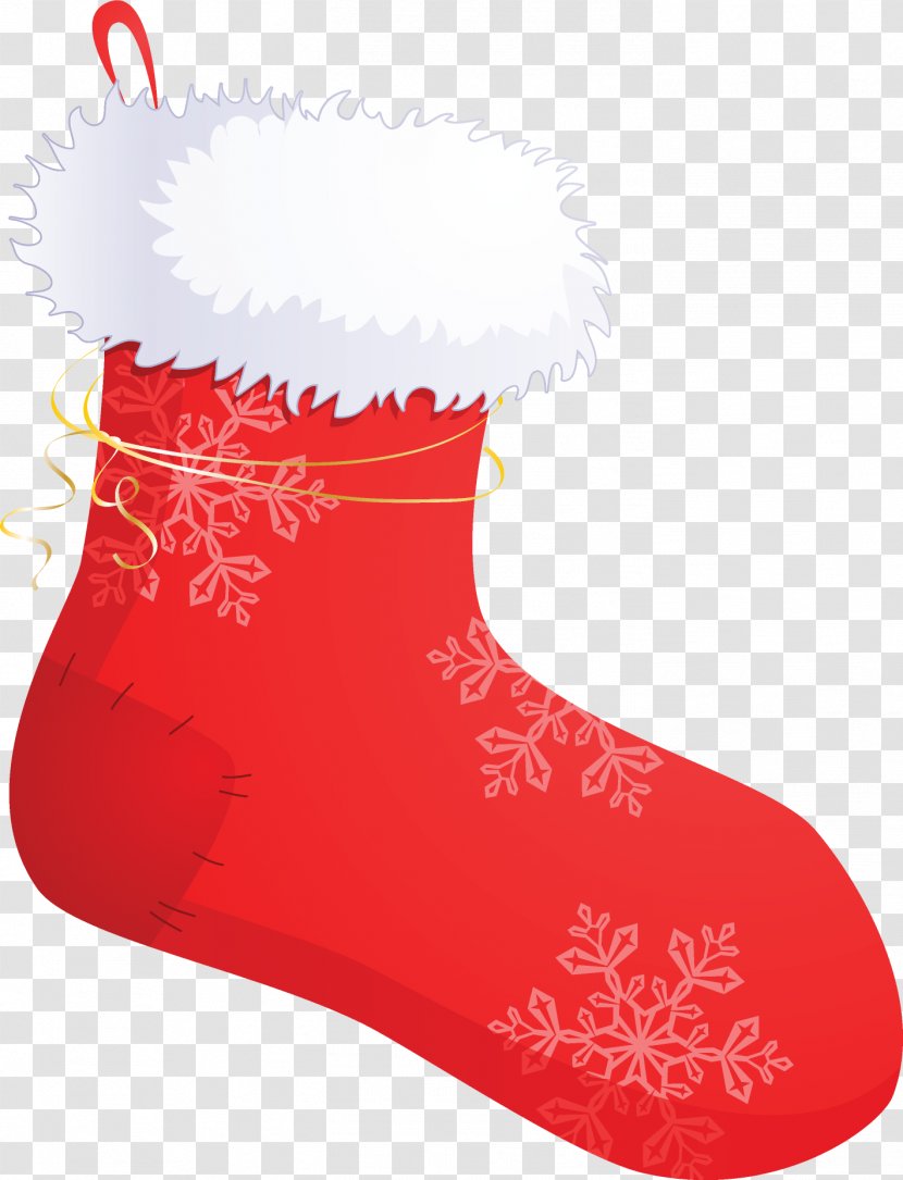 Sock Christmas Gift Clip Art - Ornament - Socks Transparent PNG