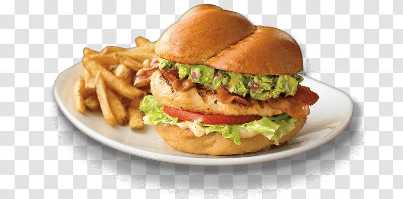 Chicken Sandwich Hamburger Barbecue Bacon - Side Dish - Grilled Transparent PNG