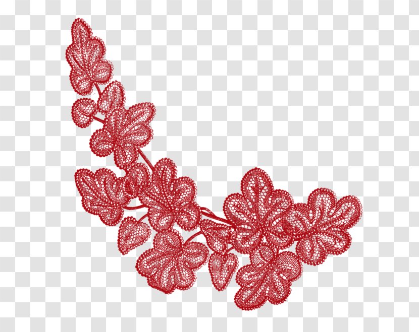 Lace - Flower - Moths And Butterflies Transparent PNG