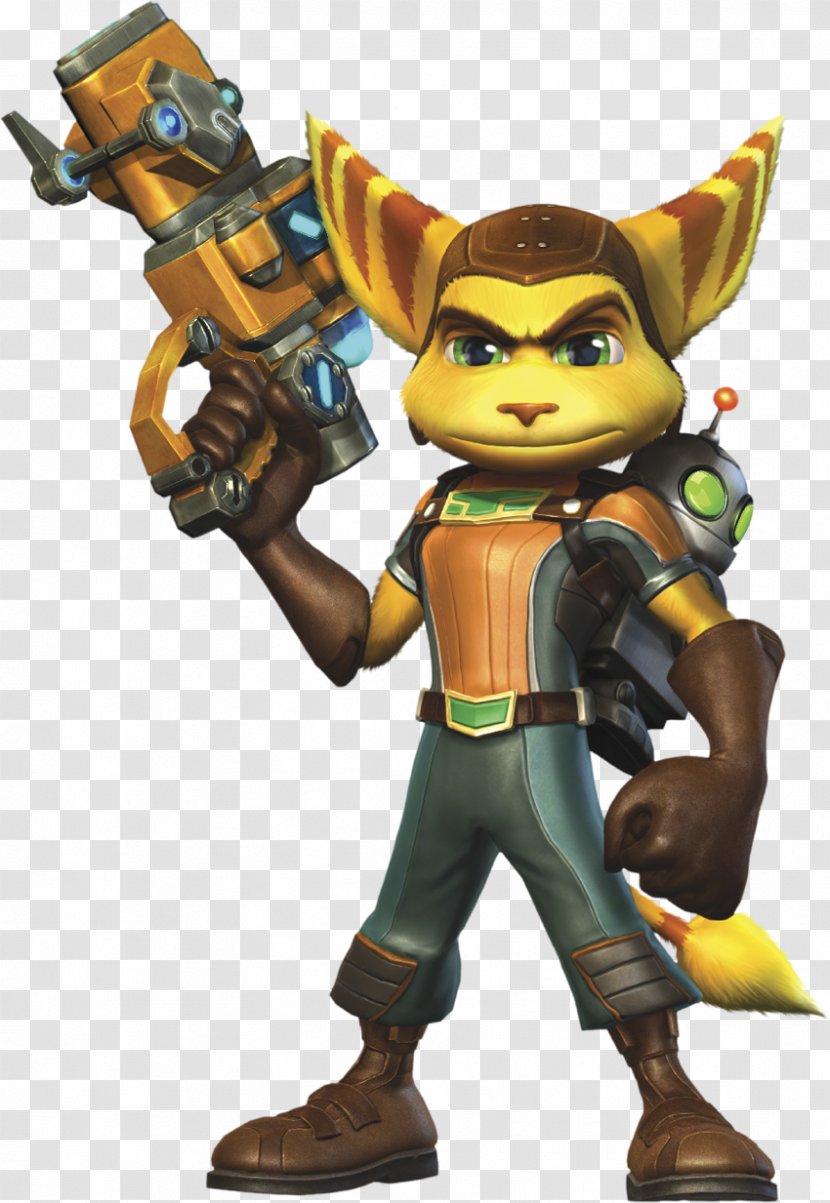 Ratchet & Clank: Going Commando Ratchet: Deadlocked PlayStation All-Stars Battle Royale - Clank Transparent PNG