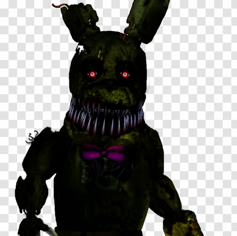 Five Nights At Freddy's 3 4 2 Nightmare - Drawing - Naimer Transparent PNG