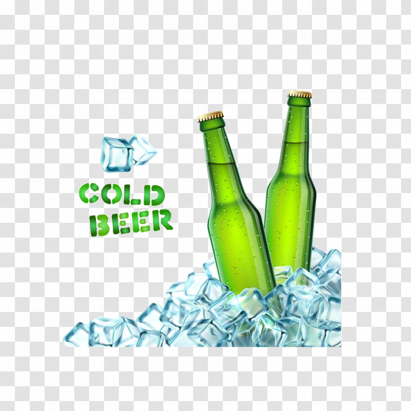 Ice Beer Cube - Royaltyfree - And Transparent PNG