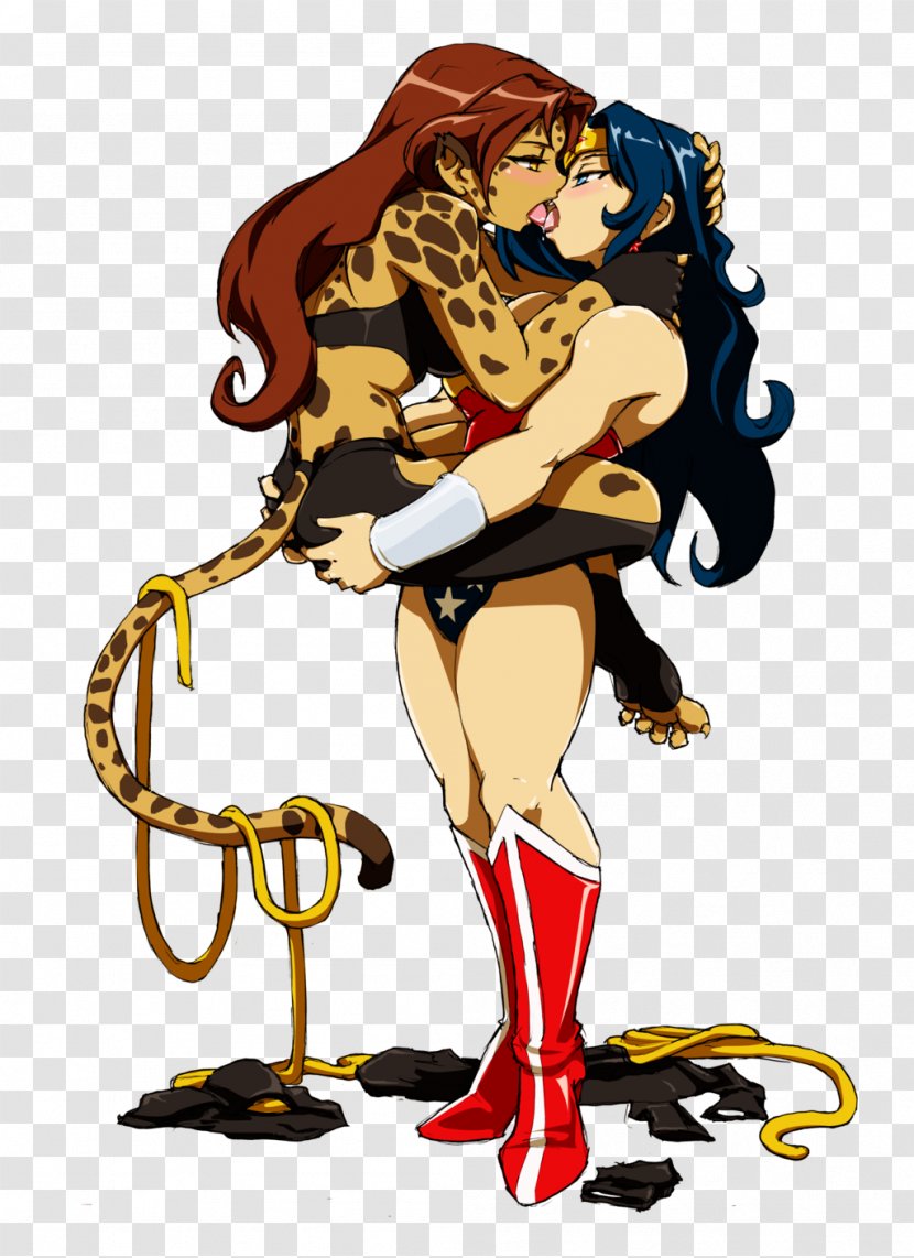 Cheetah Wonder Woman Female Comics Character Transparent PNG