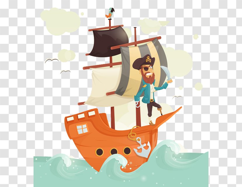 Visual Arts Drawing Illustrator Illustration - Model Sheet - Piracy And Sailing Transparent PNG