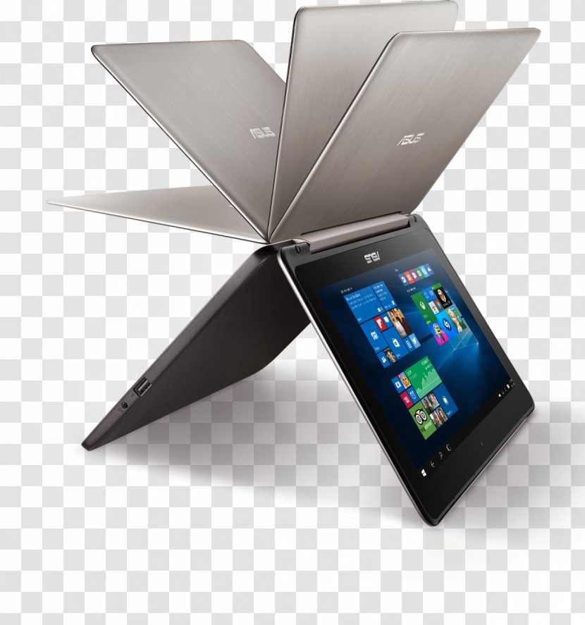Laptop Asus Eee Pad Transformer Notebook-TP(Flip) Series TP200 2-in-1 PC 华硕 - Electronic Device - Flip Book Transparent PNG