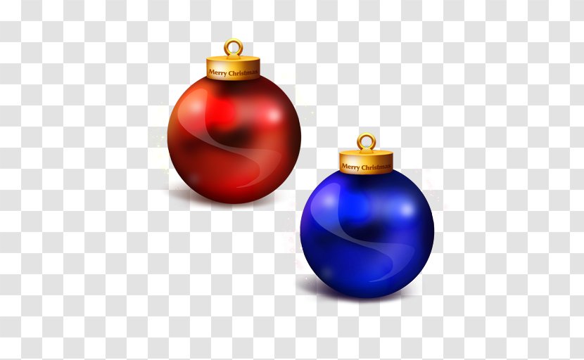 Santa Claus Christmas Day Ornament Image - Blue Transparent PNG