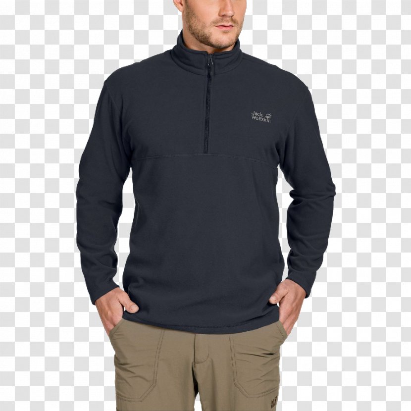 Hoodie T-shirt Sweater Polar Fleece Jack Wolfskin Transparent PNG