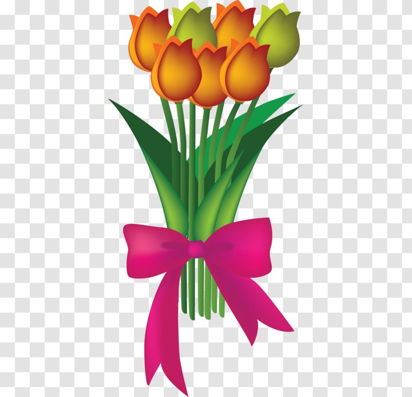 Flower Bouquet Floral Design Clip Art Tulip - Arbre Balle De Canon Transparent PNG