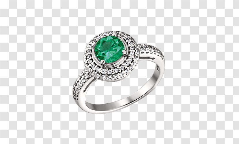 Emerald Ring Silver Jewellery Gold - Platinum Transparent PNG