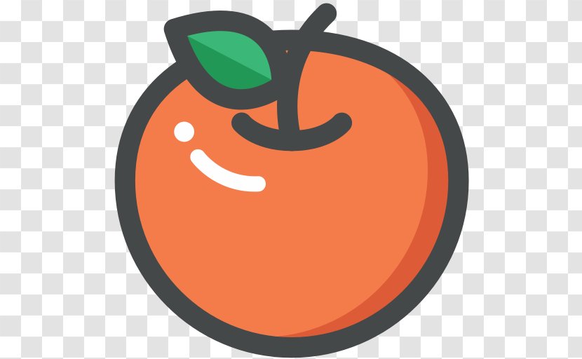 Fruit Orange Vegetarian Cuisine Food Clip Art - Cartoon Icon Transparent PNG