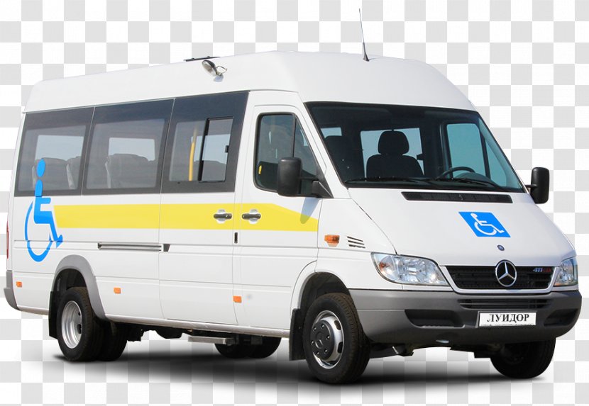 Compact Van Mercedes-Benz Sprinter Minibus - Mercedesbenz - Mercedes Benz Transparent PNG