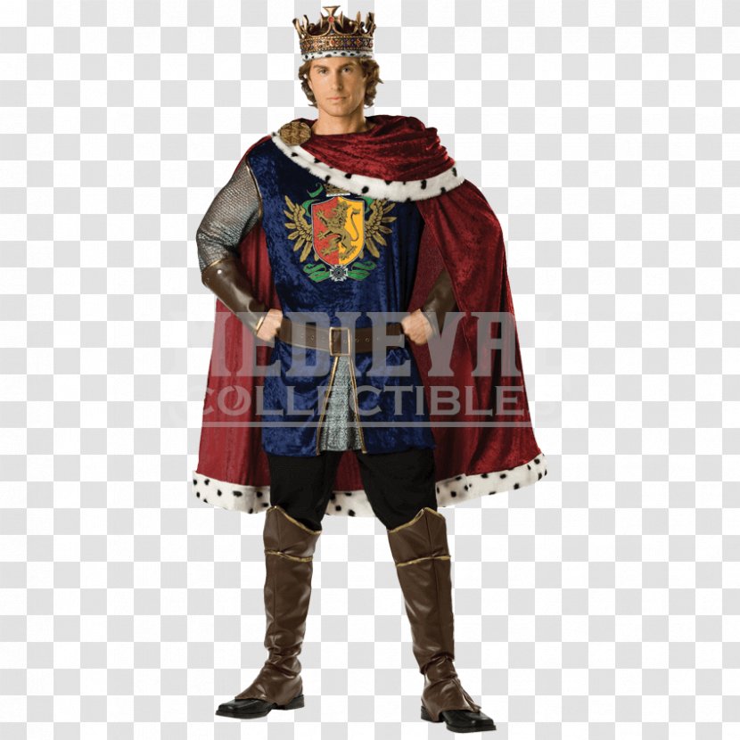 Robe Halloween Costume Clothing Tunic - Middle Ages - Medieval King Transparent PNG