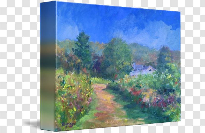 Watercolor Painting Acrylic Paint Ecosystem - Meadow Transparent PNG