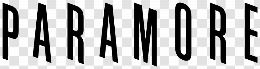 Paramore After Laughter Logo Hard Times - Black And White - Brand New Eyes Transparent PNG
