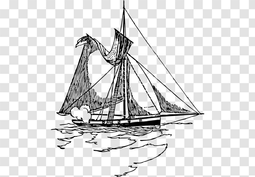 Sailing Ship Clip Art - Sail Transparent PNG