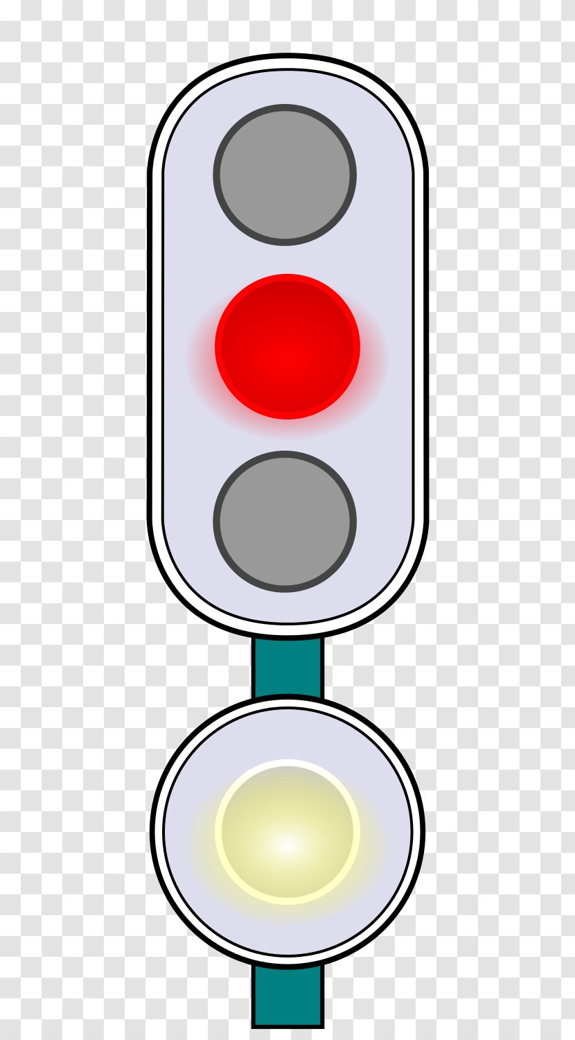 Traffic Light Railway Signal Semaphore Clip Art - Senyal Transparent PNG